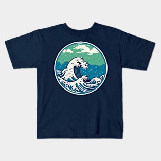 The Great Wave Kids T-Shirt